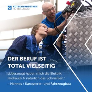 Karosserie und Fahrzeugbauer - Geselle Hannes teilt seine inspirierende Reise bei Kotschenreuther Fahrzeugbau.